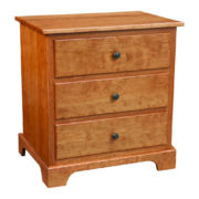 Manchester Three Drawer Nightstand - Image 4