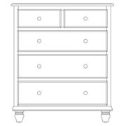 Bridgeport 5-Drawer Chest