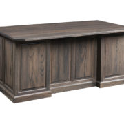 Executive Desk With Raised Panel Back - Image 2