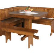 5 Piece Mission Corner Nook Set