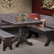 5 Piece Mission Corner Nook Set - Image 4