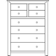 Hudson Limited 8-Drawer Chest