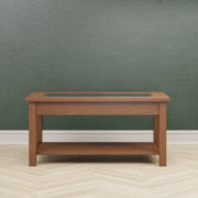 Glass Top Coffee Table - Image 3