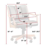 Midland Arm Chair - Image 3