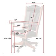 Office Chair with Gas Lift - Image 3