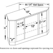 Burlington Corner TV Console - Image 2