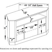 Burlington Corner TV Console - Image 2
