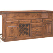 100" Canted Raised Panel Bar