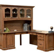 Signature Corner Desk and Hutch - Image 2