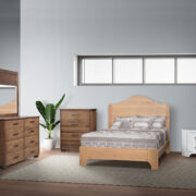 Harbor 2 Drawer Oval Nightstand - Image 2